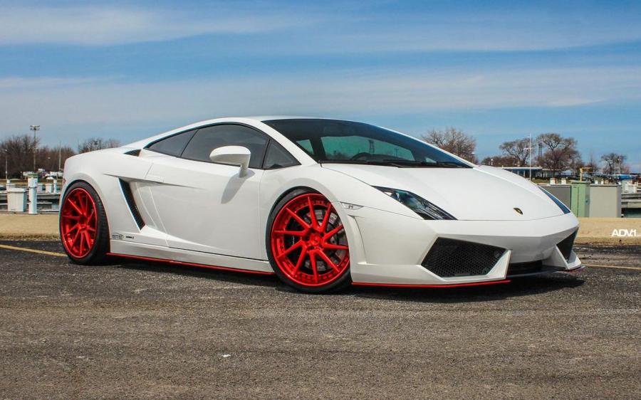 Lamborghini Gallardo LP570-4 on ADV.1 Wheels (ADV10R TRACK SPEC CS) '2018